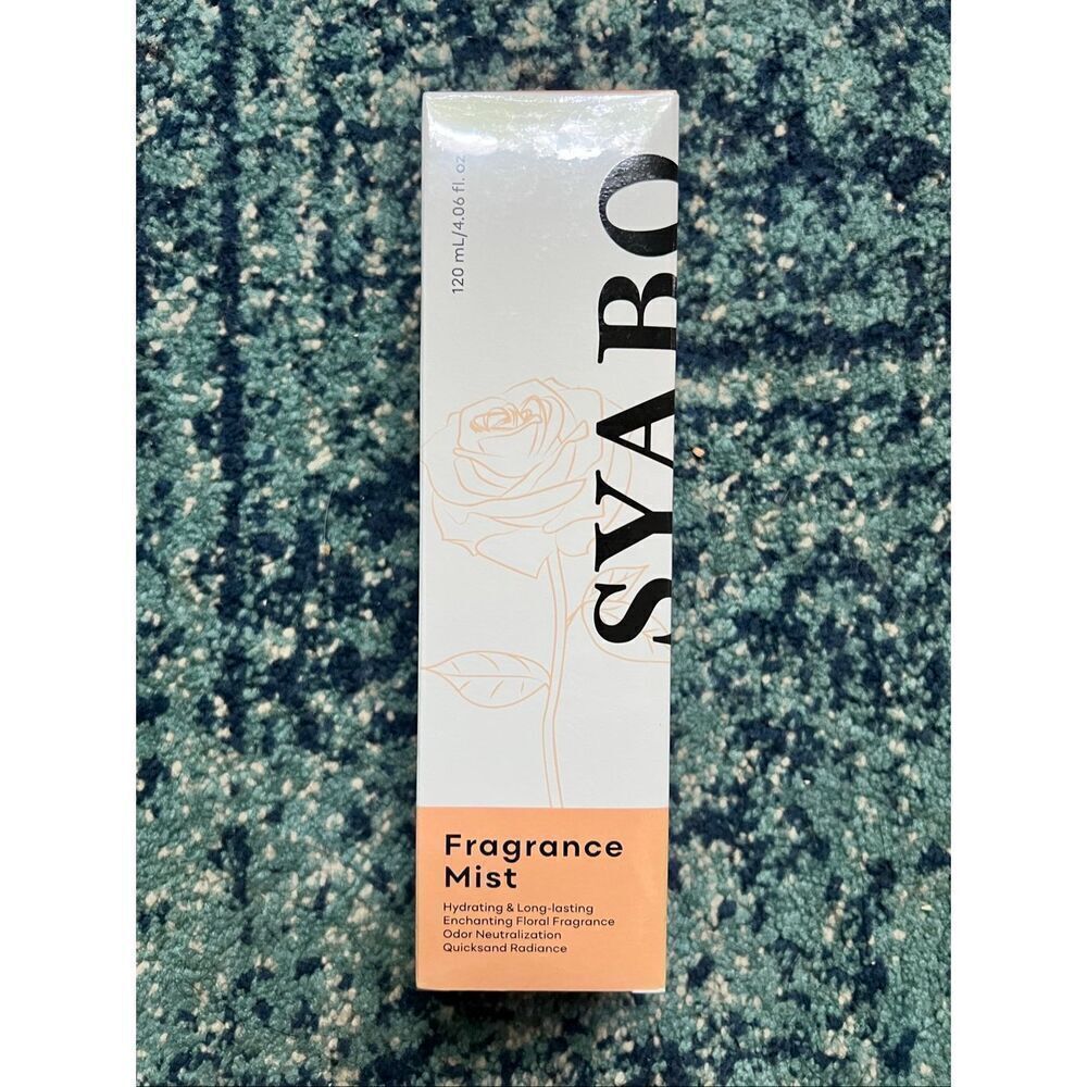 SYABO Body Fragrance Mist Body Spray w Quicksand Radiance 120 mL bottle